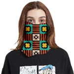 Shapes in shapes                                                          Face Covering Bandana (Two Sides)