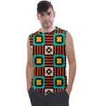 Shapes in shapes                                                             Men s Regular Tank Top