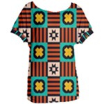 Shapes in shapes                                                             Women s Oversized Tee