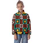 Shapes in shapes                          Kids  Half Zip Hoodie