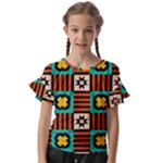 Shapes in shapes                                                   Kids  Cut Out Flutter Sleeves