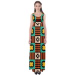 Shapes in shapes                                                               Empire Waist Maxi Dress