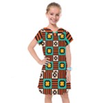 Shapes in shapes                                                                Kids  Drop Waist Dress