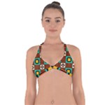 Shapes in shapes                                                              Halter Neck Bikini Top