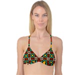 Shapes in shapes                                                               Reversible Tri Bikini Top