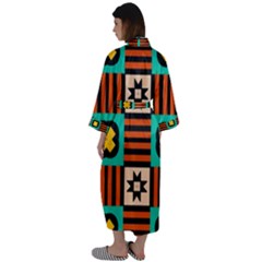 Maxi Satin Kimono 