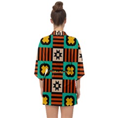 Half Sleeve Chiffon Kimono 