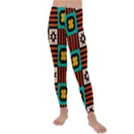 Shapes in shapes                                                             Kids  Lightweight Velour Leggings