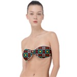 Shapes in shapes                                                             Classic Bandeau Bikini Top