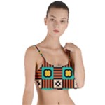 Shapes in shapes                                                               Layered Top Bikini Top