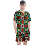 Shapes in shapes                                                             Men s Mesh Tee and Shorts Set