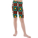 Shapes in shapes                                                             Kids  Mid Length Swim Shorts