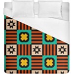 Shapes in shapes                                                                Duvet Cover (King Size)