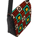 Flap Closure Messenger Bag (L) 
