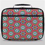 Hexagons and stars pattern                                                                Full Print Lunch Bag