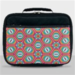 Hexagons and stars pattern                                                                Lunch Bag