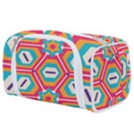Hexagons and stars pattern                                                             Toiletries Pouch