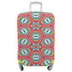 Hexagons and stars pattern                                                            Luggage Cover (Medium)