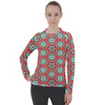 Hexagons and stars pattern                                                              Women s Pique Long Sleeve Tee