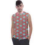 Hexagons and stars pattern                                                              Men s Regular Tank Top