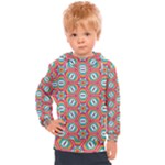 Hexagons and stars pattern                                                             Kids  Hooded Pullover