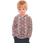 Hexagons and stars pattern                                                              Kids  Overhead Hoodie