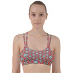 Hexagons and stars pattern                                                                   Line Them Up Sports Bra