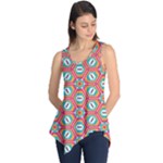 Hexagons and stars pattern                                                                Sleeveless Tunic