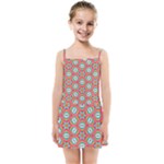 Hexagons and stars pattern                                                               Kids Summer Sun Dress