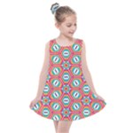 Hexagons and stars pattern                                                             Kids  Summer Dress