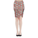 Hexagons and stars pattern                                                               Midi Wrap Pencil Skirt