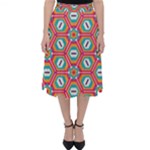 Hexagons and stars pattern                                                               Folding Skater Skirt