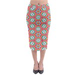 Hexagons and stars pattern                                                                  Midi Pencil Skirt