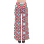 Hexagons and stars pattern                                                               Women s Chic Palazzo Pants