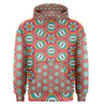 Hexagons and stars pattern                                                                Men s Pullover Hoodie