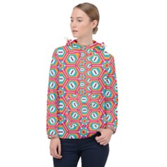Women s Front Pocket Pullover Windbreaker 