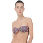 Hexagons and stars pattern                                                              Classic Bandeau Bikini Top