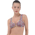 Hexagons and stars pattern                                                                Ring Detail Bikini Top