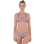 Hexagons and stars pattern                                                                 Criss Cross Bikini Set