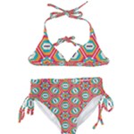 Hexagons and stars pattern                                                               Kids  Classic Bikini Set