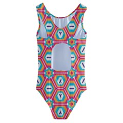 Kids  Cut-Out Back One Piece Swimsuit 