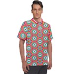 Hexagons and stars pattern                                                       Men s Polo Tee