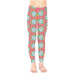 Hexagons and stars pattern                                                     Kids  Classic Winter Leggings
