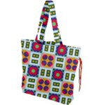 Shapes in shapes 2                                                               Drawstring Tote Bag