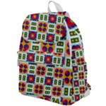 Shapes in shapes 2                                                              Top Flap Backpack