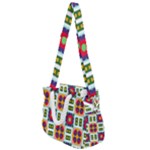 Shapes in shapes 2                                                              Rope Handles Shoulder Strap Bag