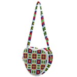 Shapes in shapes 2                                                             Heart Shoulder Bag