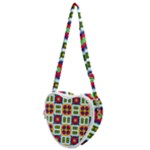 Shapes in shapes 2                                                             Heart Shoulder Bag