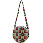 Shapes in shapes 2                                                             Crossbody Circle Bag