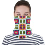 Shapes in shapes 2                                                             Face Seamless Bandana (Adult)